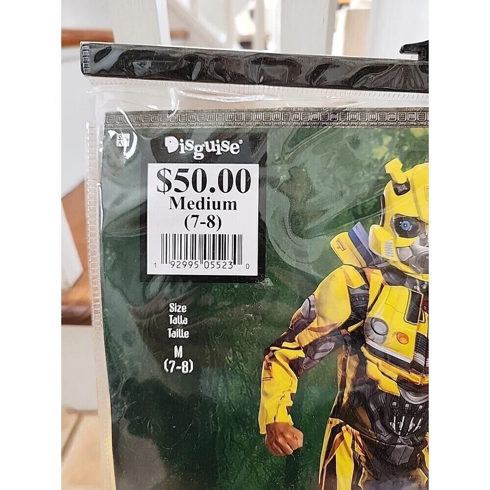 Transformers Bumblebee Costume, Child Medium, 7-8